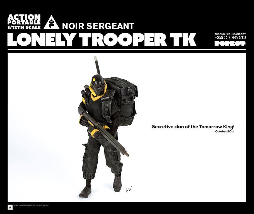 Tomorrow Kings Lonely Trooper TK Noir Sergeant Action Portable 1/12 Scale Figure
