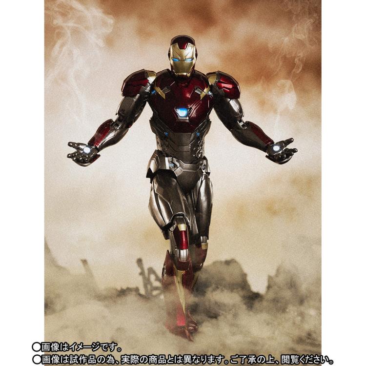 Spider-Man: Homecoming S.H.Figuarts Spider-Man (Homemade Suit Ver.) & Iron Man (Mark XLVII) Exclusive