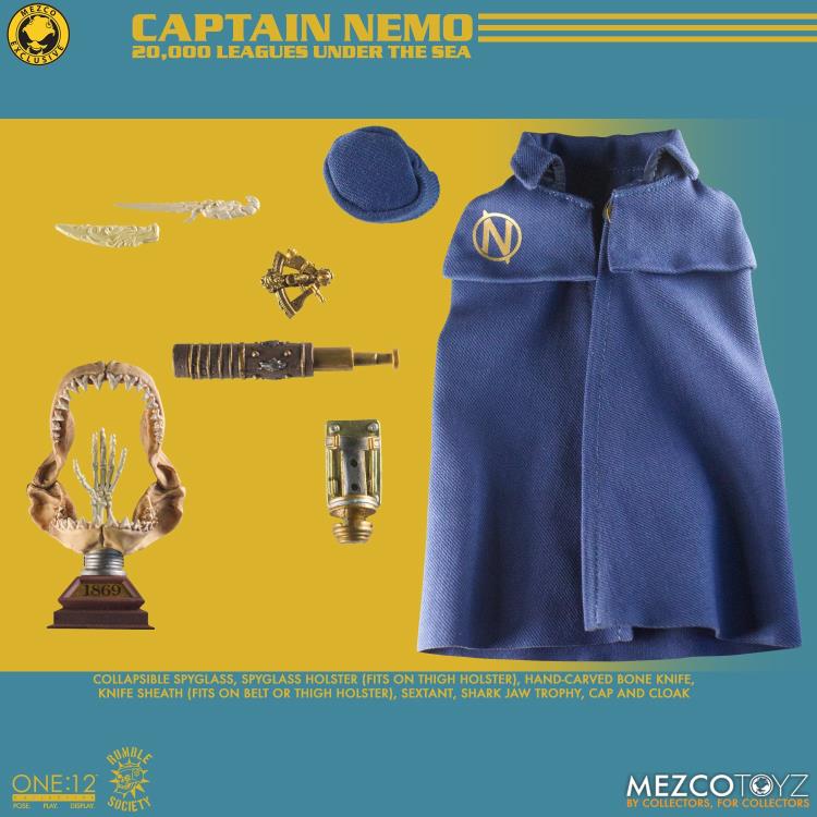 Rumble Society One:12 Collective Captain Nemo & Nautilus Exclusive Set