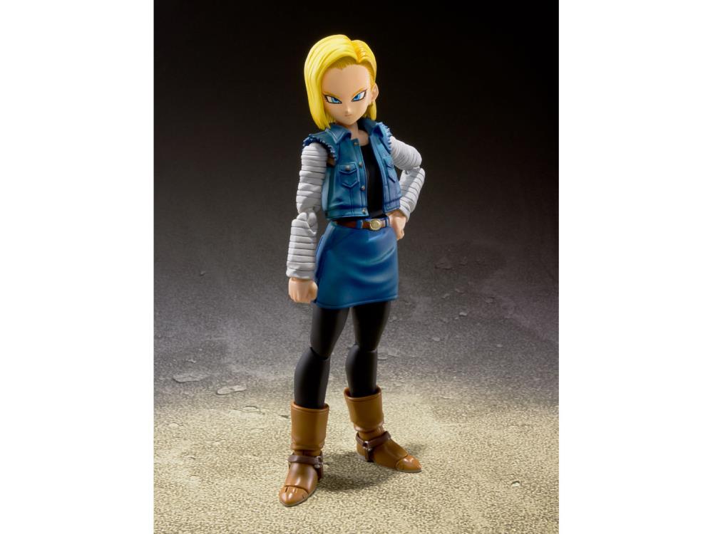 Dragon Ball Z S.H.Figuarts Android 18 Exclusive Color Edition w/ Shipper Box