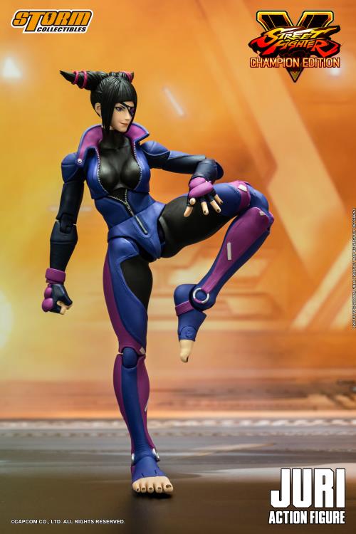 Street Fighter V: Champion Edition Juri Han 1/12 Scale Figure
