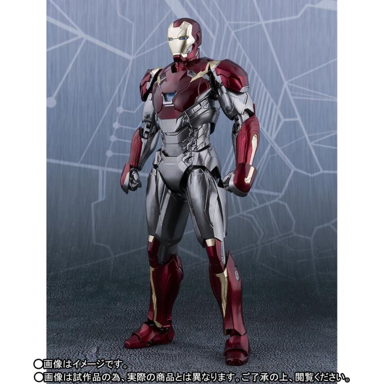 Spider-Man: Homecoming S.H.Figuarts Spider-Man (Homemade Suit Ver.) & Iron Man (Mark XLVII) Exclusive