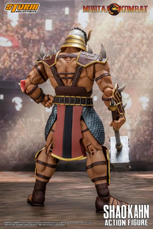 Shao Kahn Mortal Kombat Storm Collectibles 1:12 Action Figure