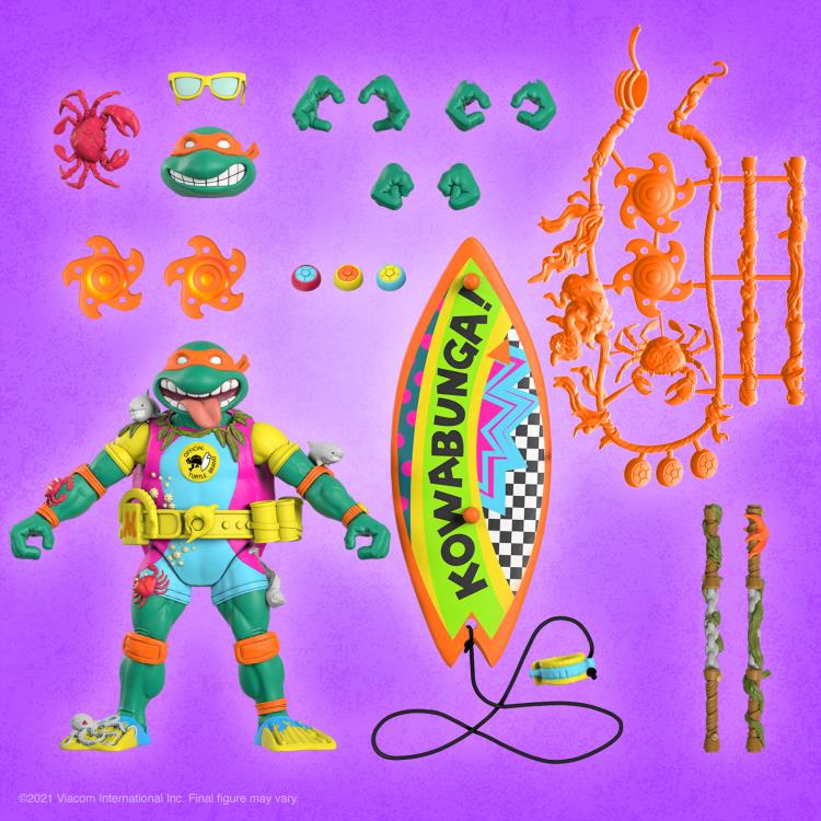 TMNT Ultimates! Sewer Surfer Mike