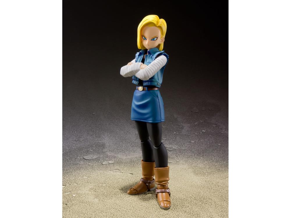 Dragon Ball Z S.H.Figuarts Android 18 Exclusive Color Edition w/ Shipper Box
