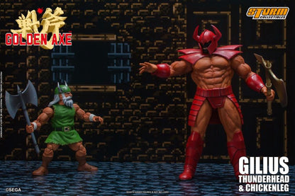 Golden Axe Gilius Thunderhead & Chickenleg 1/12 Scale Figure Set