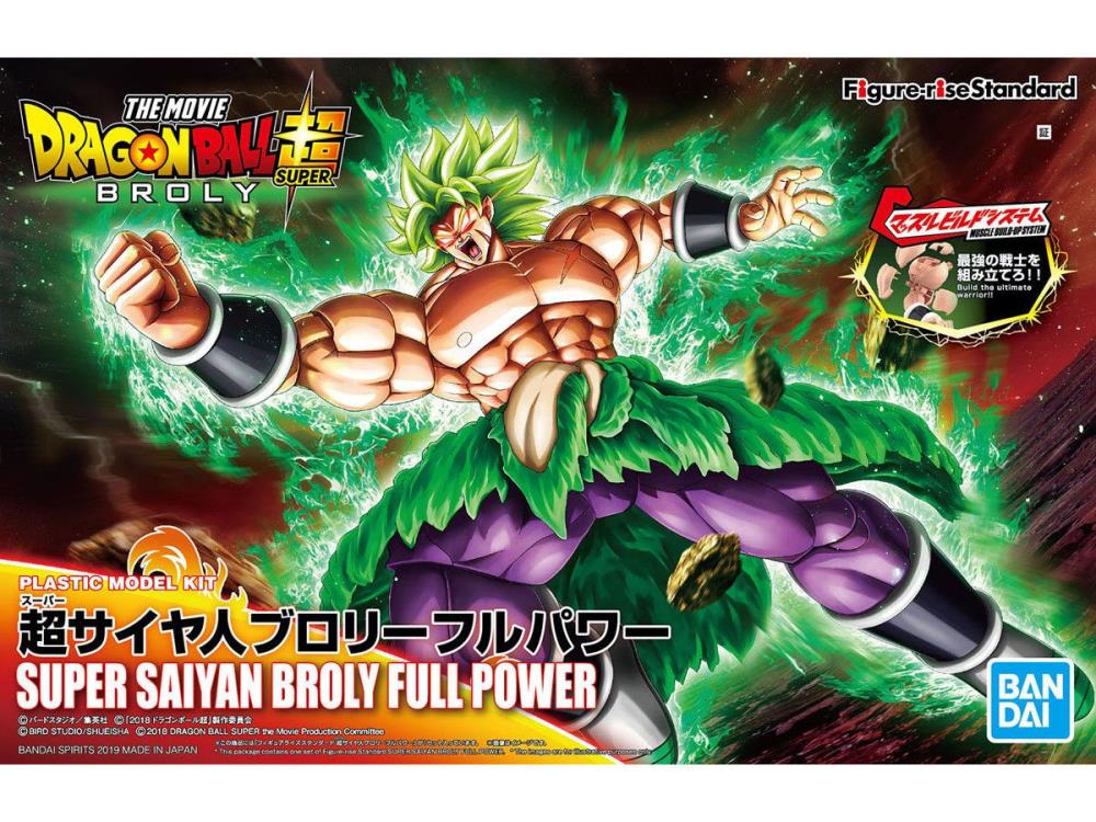 Dragon Ball Super Figure-rise Standard Super Saiyan Broly (Full Power) Model Kit