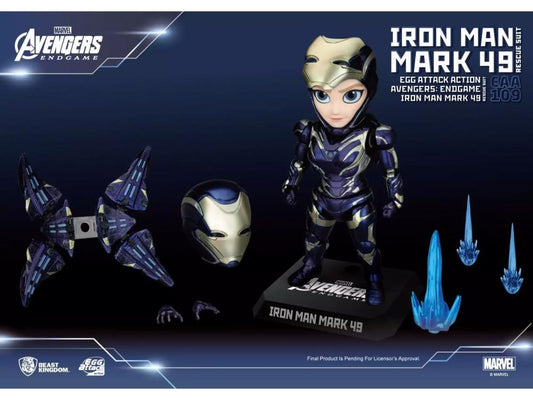 Avengers: Endgame Egg Attack Action EAA-109 Iron Man Mk49 Rescue