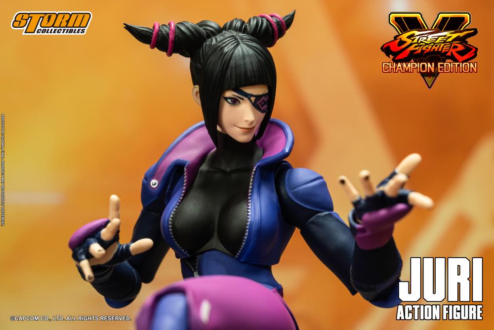 Street Fighter V: Champion Edition Juri Han 1/12 Scale Figure