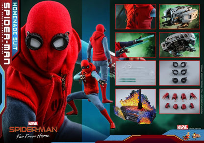 Spider-Man: Far From Home MMS552 Spider-Man (Homemade Suit Ver.) 1/6th Scale Collectible Figure
