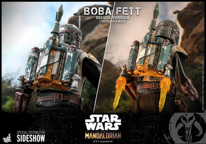 The Mandalorian TMS034 Deluxe Boba Fett 1/6th Scale Collectible Figure Set