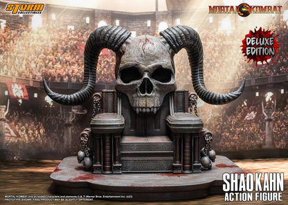 PRE-ORDER Mortal Kombat Shao Kahn w/Throne (Deluxe Ver.) 1/12 Scale Figure