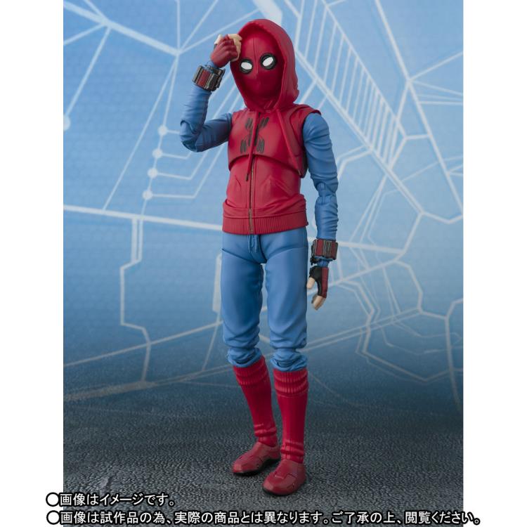 Spider-Man: Homecoming S.H.Figuarts Spider-Man (Homemade Suit Ver.) & Iron Man (Mark XLVII) Exclusive