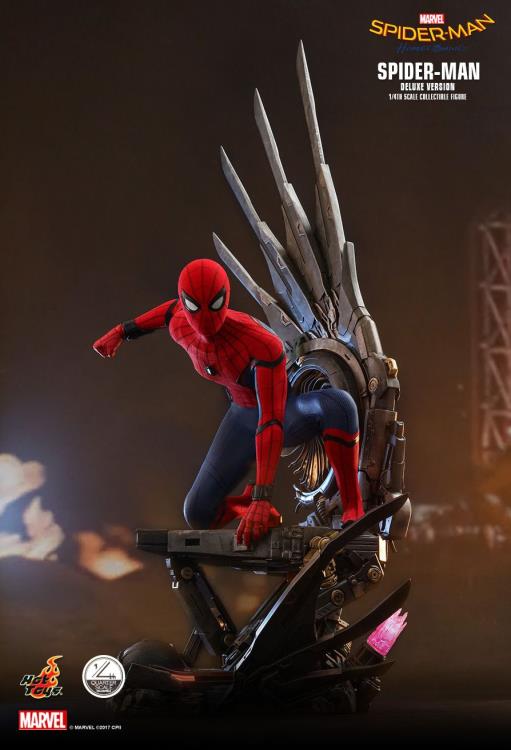 Spider-Man: Homecoming QS015 Spider-Man (Deluxe Ver.) 1/4 Scale Collectible Figure