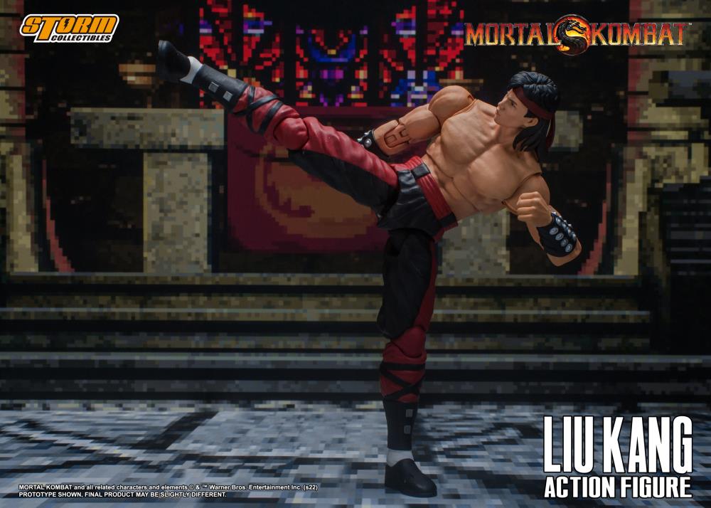 Mortal Kombat VS Series Liu Kang and Dragon 1/12 Scale Figure Set