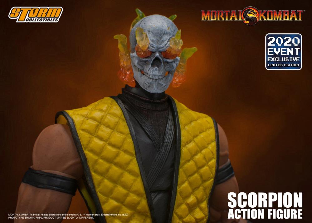 Mortal Kombat VS Series Scorpion 1/12 Scale SDCC 2020 Exclusive Figure