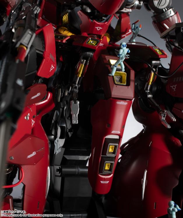 FINAL SALE - Mobile Suit Gundam: Char's Counterattack Metal Structure MSN-04 Sazabi