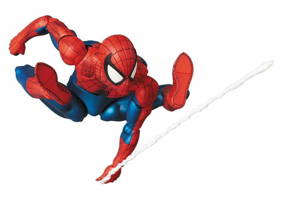MAFEX SPIDER-MAN(COMIC Ver.) マーベル・コミック再販 In Stock New MAFEX No.075 The Amazing Spider-Man Comic Ver. Action