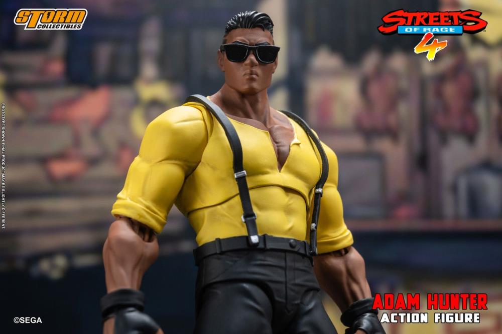 Streets of Rage 4 Adam Hunter 1/12 Scale Figure