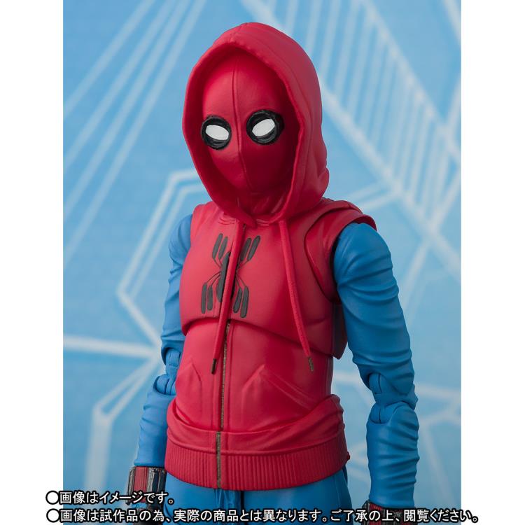 Spider-Man: Homecoming S.H.Figuarts Spider-Man (Homemade Suit Ver.) & Iron Man (Mark XLVII) Exclusive