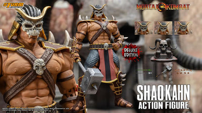 PRE-ORDER Mortal Kombat Shao Kahn w/Throne (Deluxe Ver.) 1/12 Scale Figure