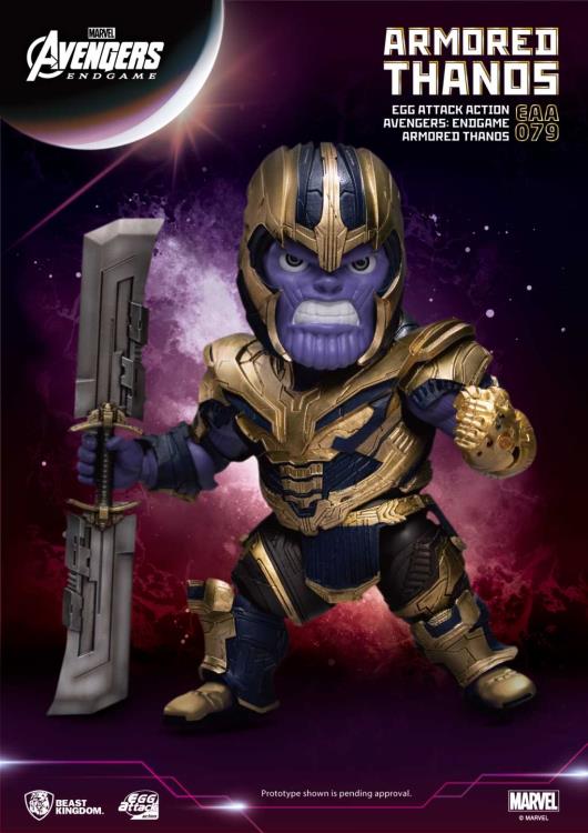 Endgame Egg Attack Action EAA-079 Thanos PX Previews Exclusive (DAMAGED BOX)