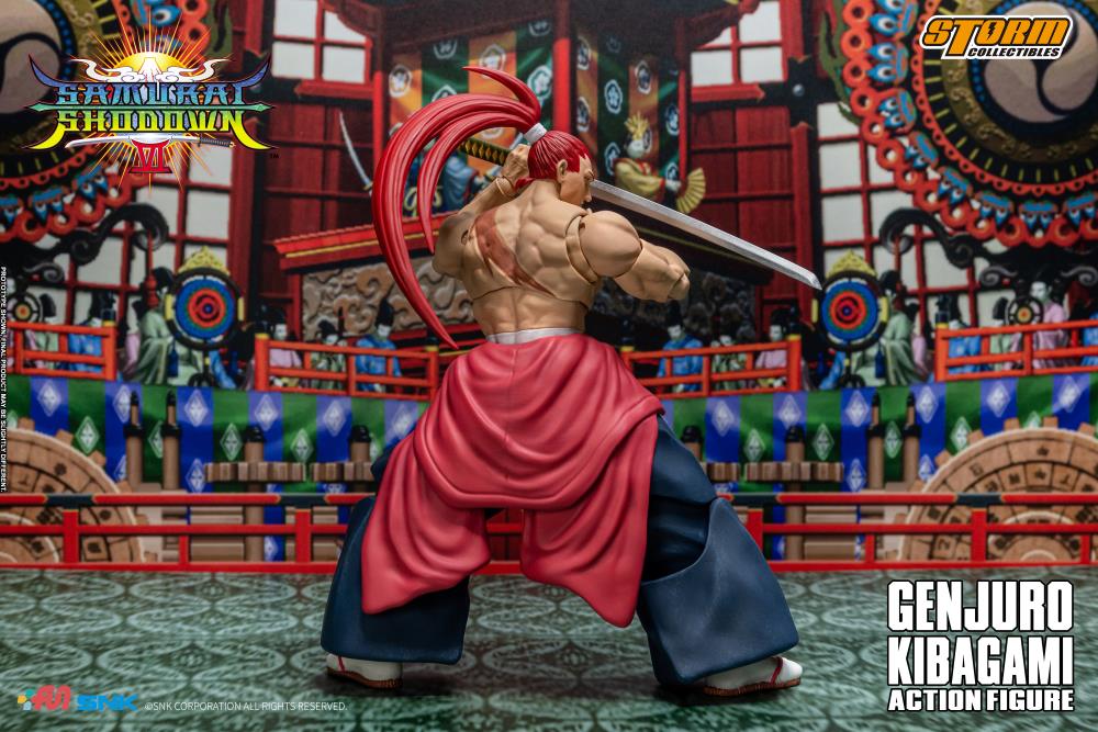 Samurai Shodown Genjuro Kibagami 1/12 Scale Figure