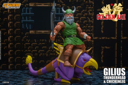 Golden Axe Gilius Thunderhead & Chickenleg 1/12 Scale Figure Set