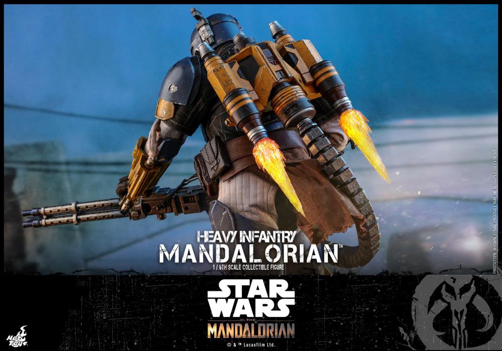 The Mandalorian TMS010 Heavy Infantry Mandalorian 1/6 Scale Collectible Figure