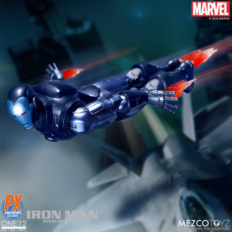 Marvel One:12 Collective Iron Man (Stealth Armor) PX Previews Exclusive