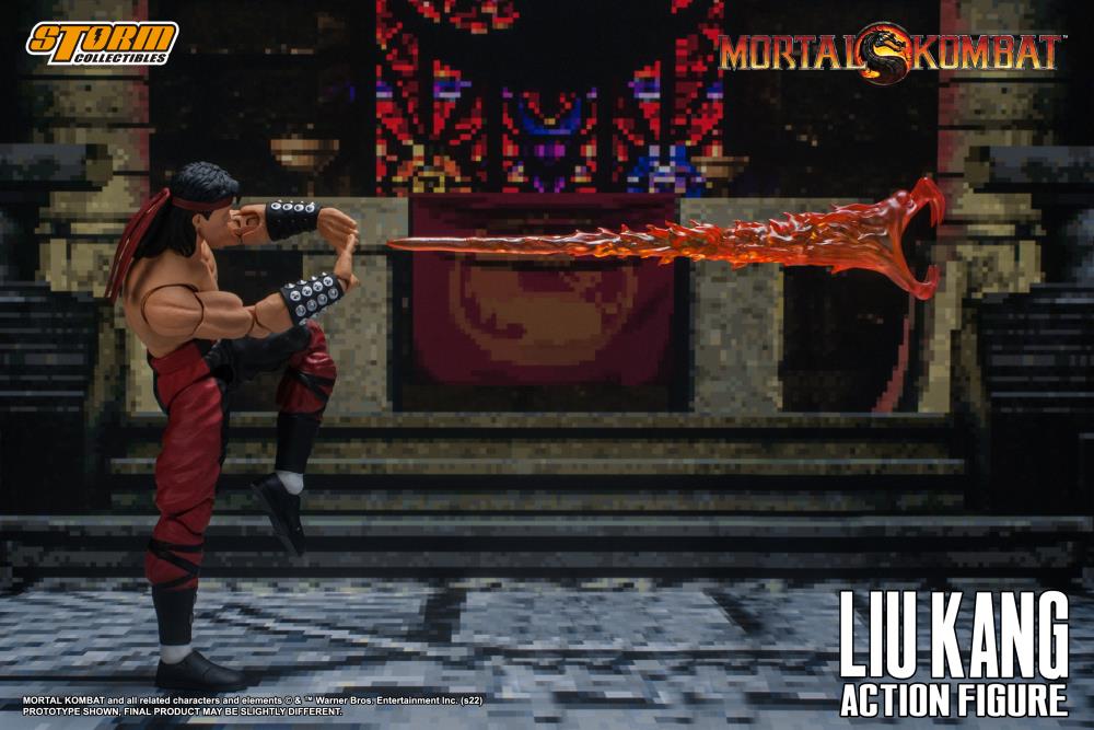 Mortal Kombat VS Series Liu Kang and Dragon 1/12 Scale Figure Set