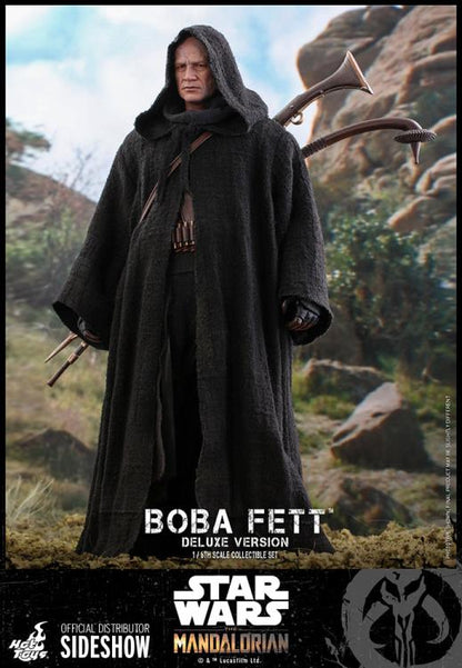 The Mandalorian TMS034 Deluxe Boba Fett 1/6th Scale Collectible Figure Set