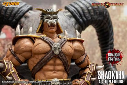 PRE-ORDER Mortal Kombat Shao Kahn w/Throne (Deluxe Ver.) 1/12 Scale Figure