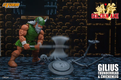Golden Axe Gilius Thunderhead & Chickenleg 1/12 Scale Figure Set