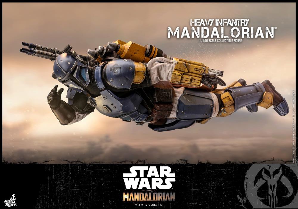 The Mandalorian TMS010 Heavy Infantry Mandalorian 1/6 Scale Collectible Figure