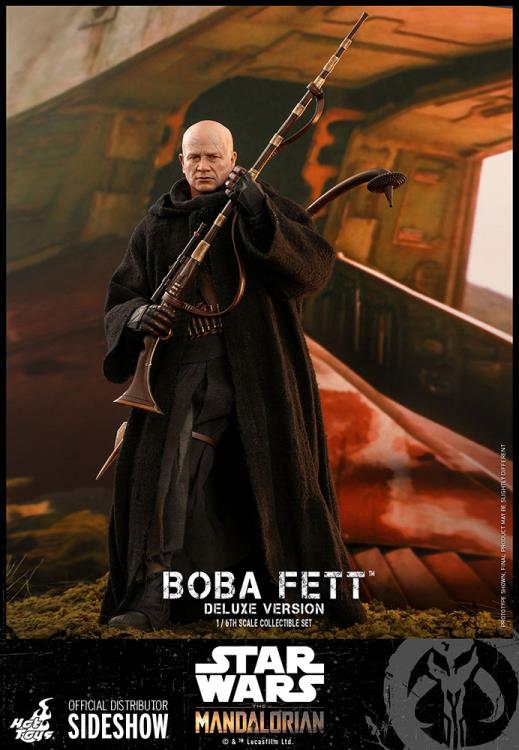 The Mandalorian TMS034 Deluxe Boba Fett 1/6th Scale Collectible Figure Set