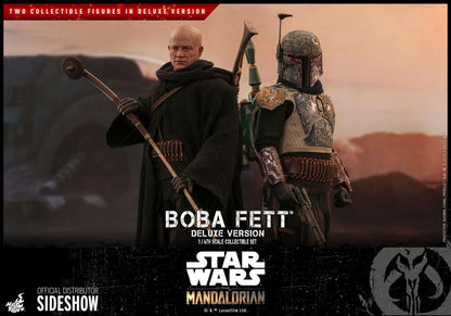 The Mandalorian TMS034 Deluxe Boba Fett 1/6th Scale Collectible Figure Set