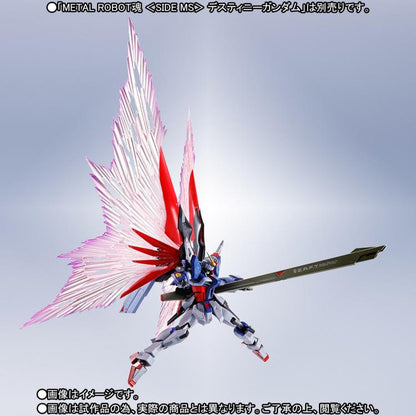 Gundam Metal Robot Spirits Destiny Gundam ZGMF-X42s w/ Gundam Metal Robot Spirits Wings of Light & Effect Set for Destiny Gundam SET
