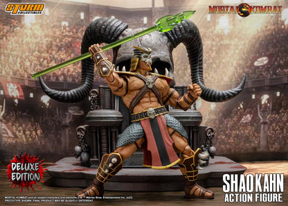 PRE-ORDER Mortal Kombat Shao Kahn w/Throne (Deluxe Ver.) 1/12 Scale Figure