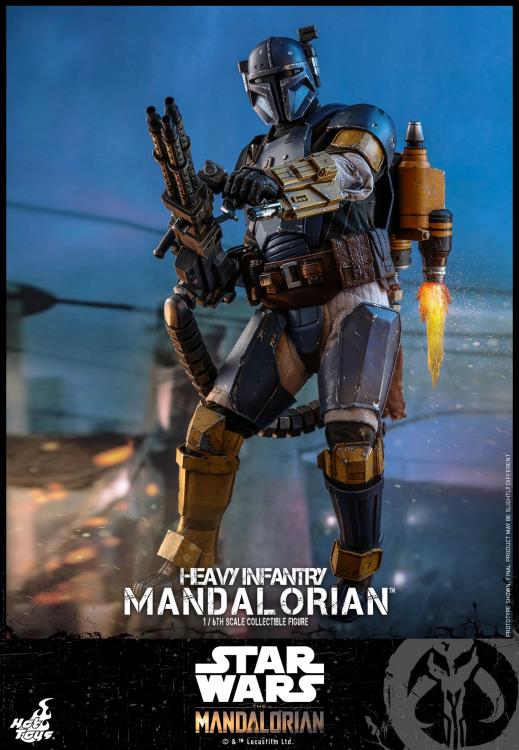 The Mandalorian TMS010 Heavy Infantry Mandalorian 1/6 Scale Collectible Figure