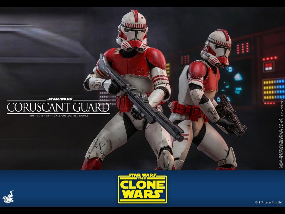 Star Wars: The Clone Wars TMS025 Coruscant Guard 1/6 Scale Figure