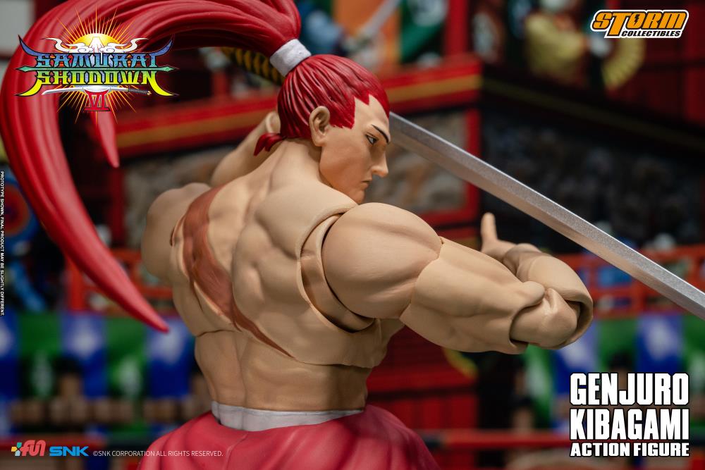 Samurai Shodown Genjuro Kibagami 1/12 Scale Figure