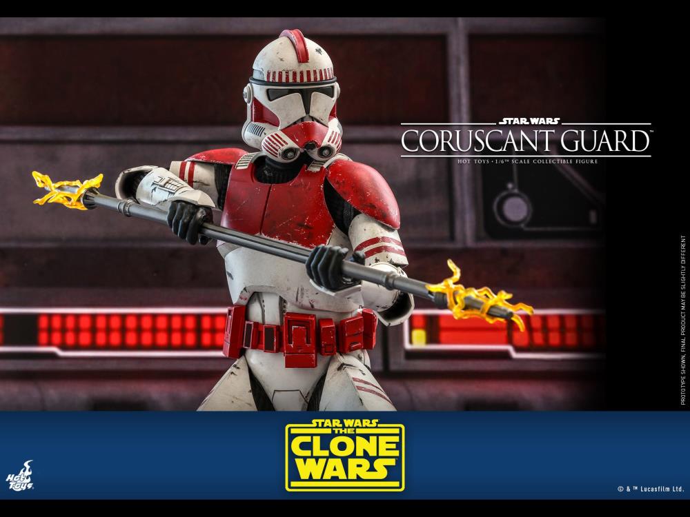 Star Wars: The Clone Wars TMS025 Coruscant Guard 1/6 Scale Figure