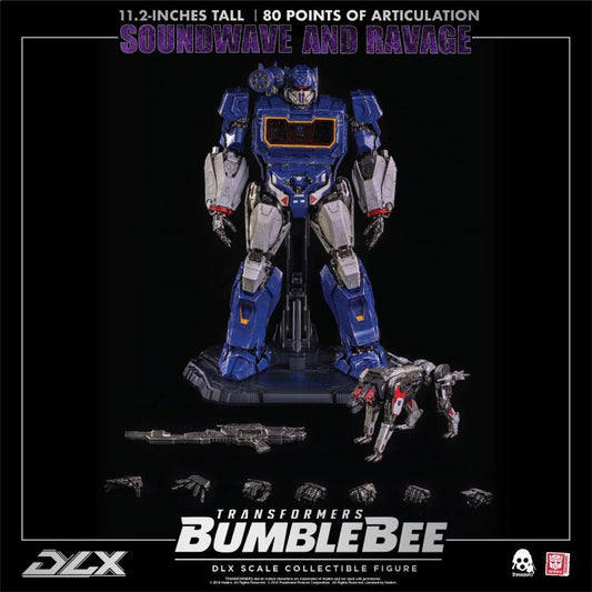 Bumblebee DLX Scale Collectible Series Soundwave and Ravage