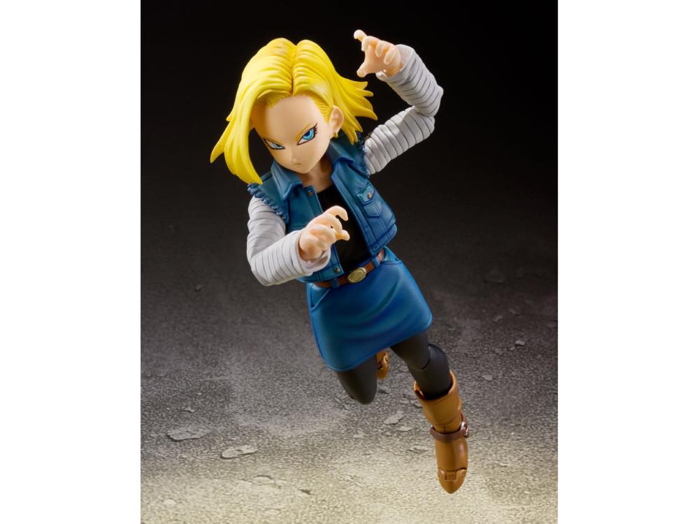 Dragon Ball Z S.H.Figuarts Android 18 Exclusive Color Edition w/ Shipper Box