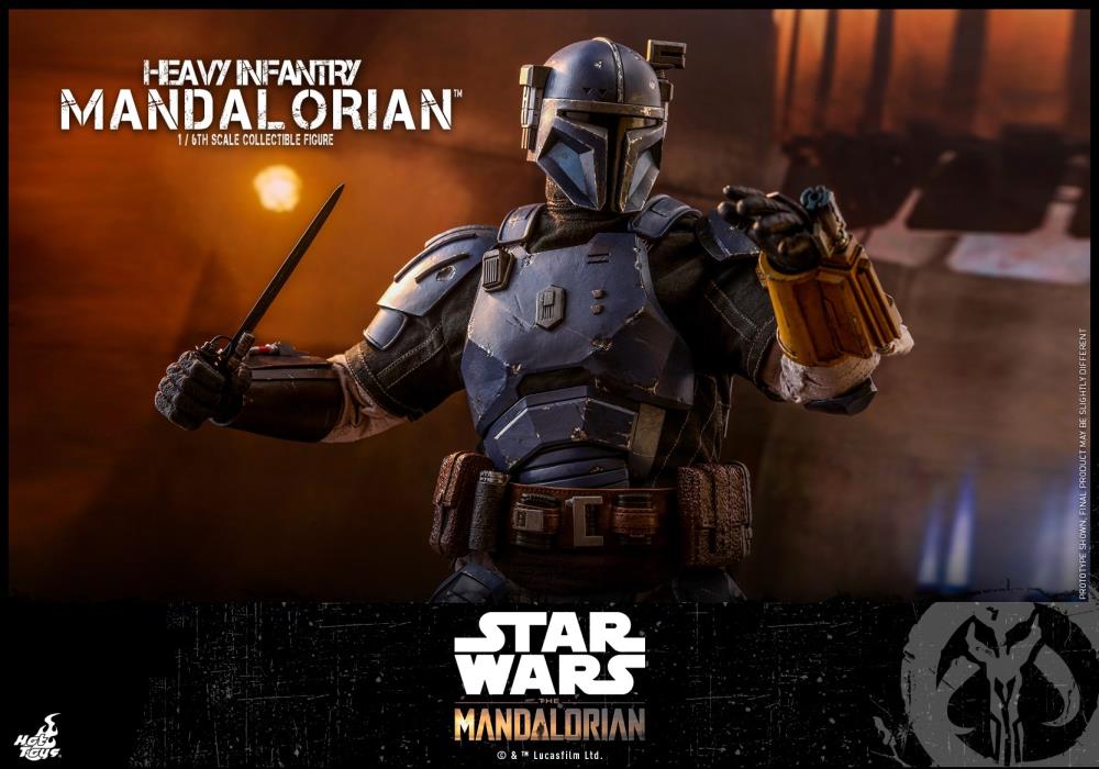 The Mandalorian TMS010 Heavy Infantry Mandalorian 1/6 Scale Collectible Figure