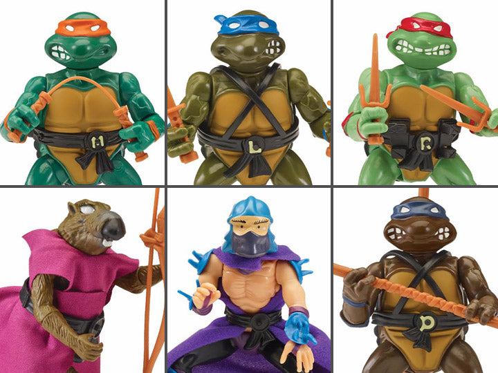 TMNT Retro Rotocast SDCC 2020 PX Exclusive Set of 6 Figures80