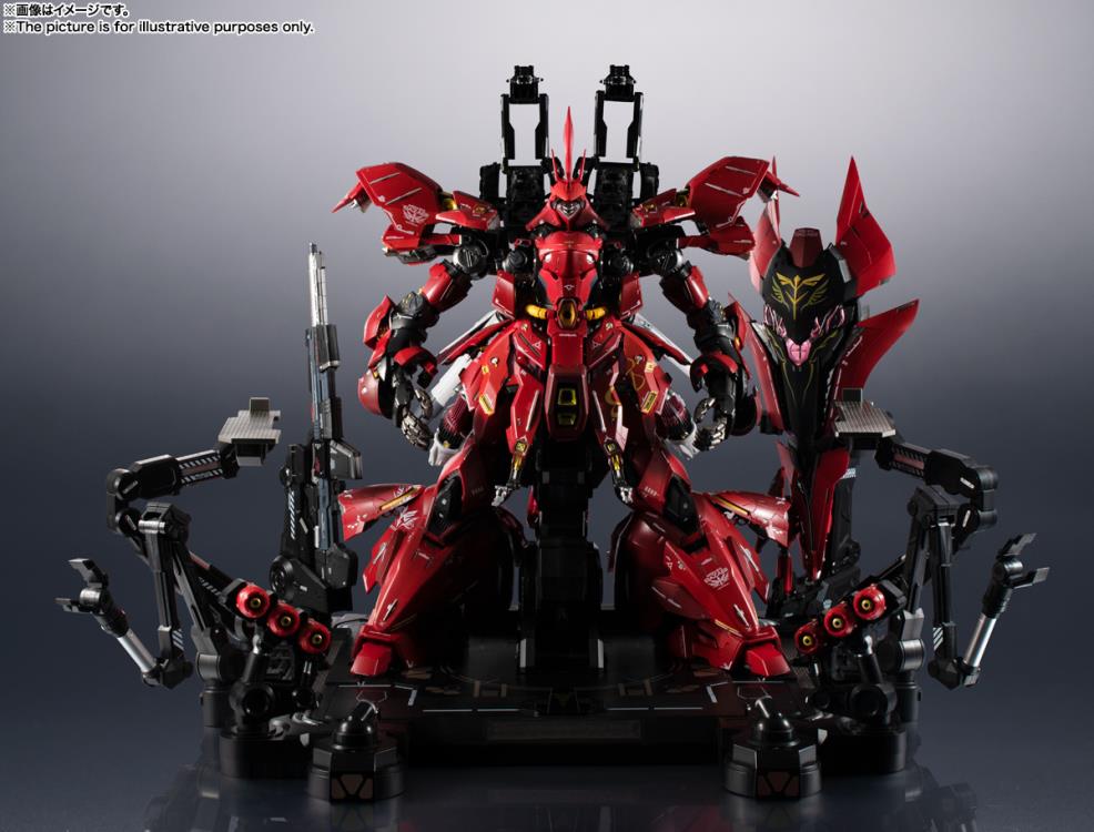 FINAL SALE - Mobile Suit Gundam: Char's Counterattack Metal Structure MSN-04 Sazabi