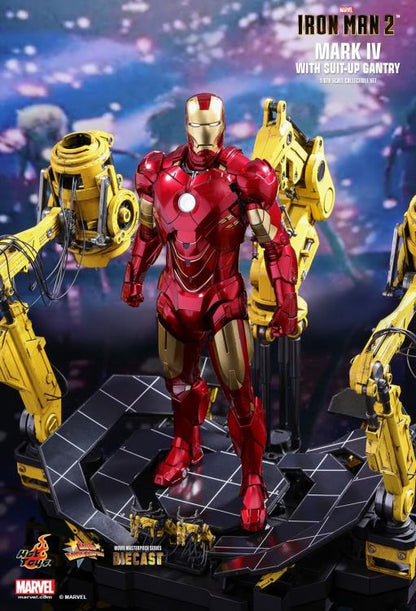 Iron Man 2 MMS462D22 Iron Man Mark IV 1/6th Scale Figure with Suit-Up Gantry