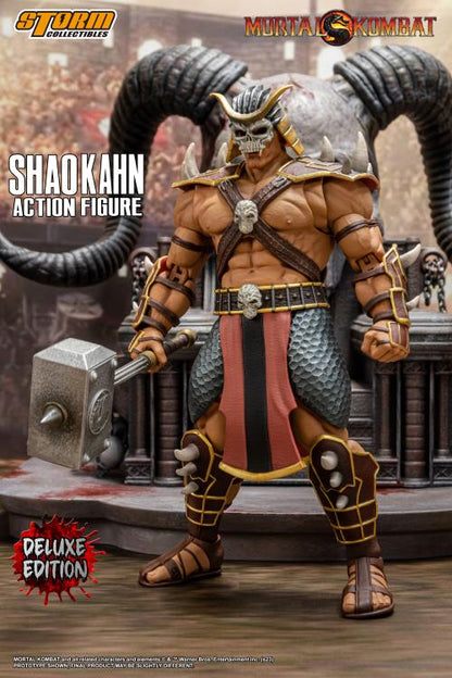 PRE-ORDER Mortal Kombat Shao Kahn w/Throne (Deluxe Ver.) 1/12 Scale Figure